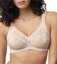 Plus size Versailles Seamless Jacquard Soft Cup Bra
